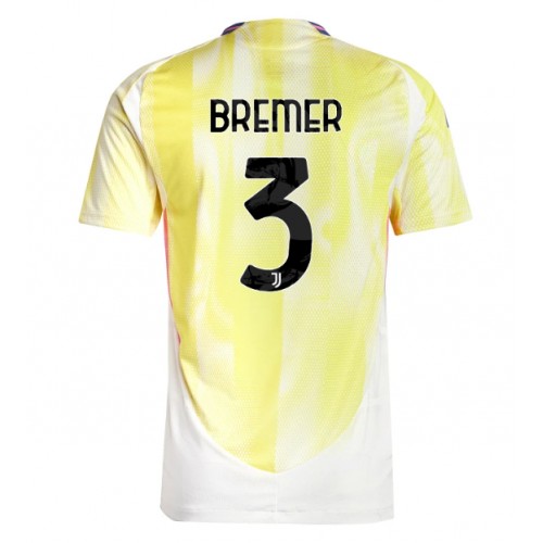 Juventus Gleison Bremer #3 Gostujuci Dres 2024-25 Kratak Rukav